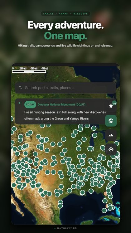 Map with layers